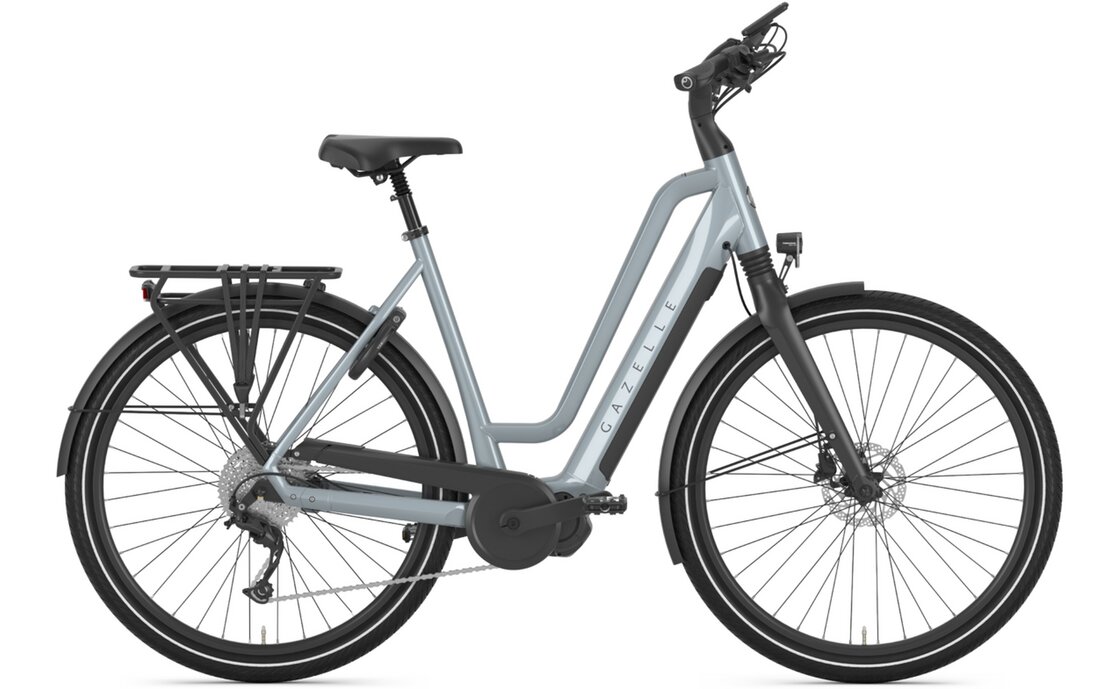 Gazelle Chamonix T10 HMS - 630 Wh - 28 Zoll - Tiefeinsteiger - 2024