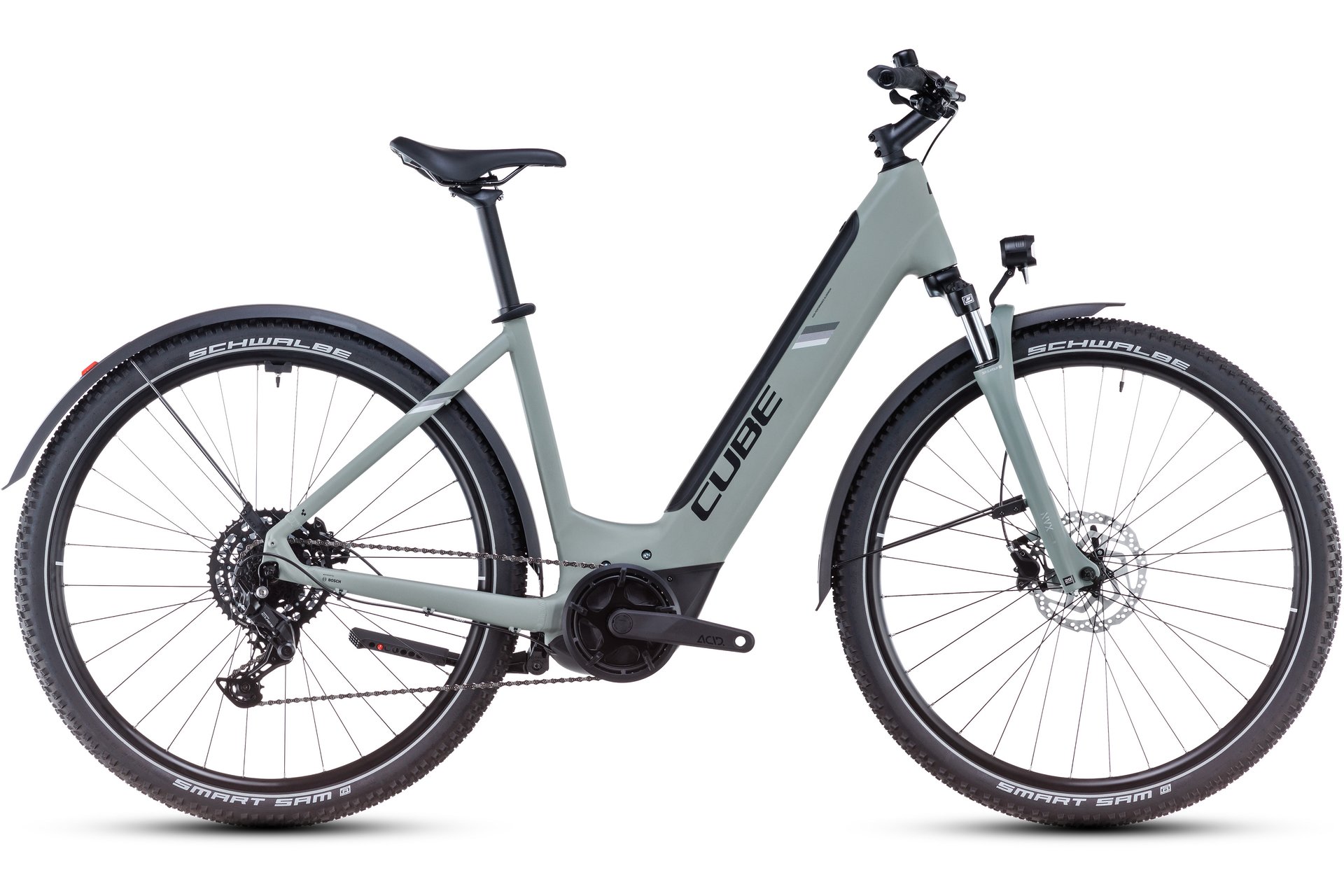 Cube Nuride Hybrid Performance 500 Allroad - 500 Wh - 28 Zoll - Tiefeinsteiger - 2025 – Bild 6