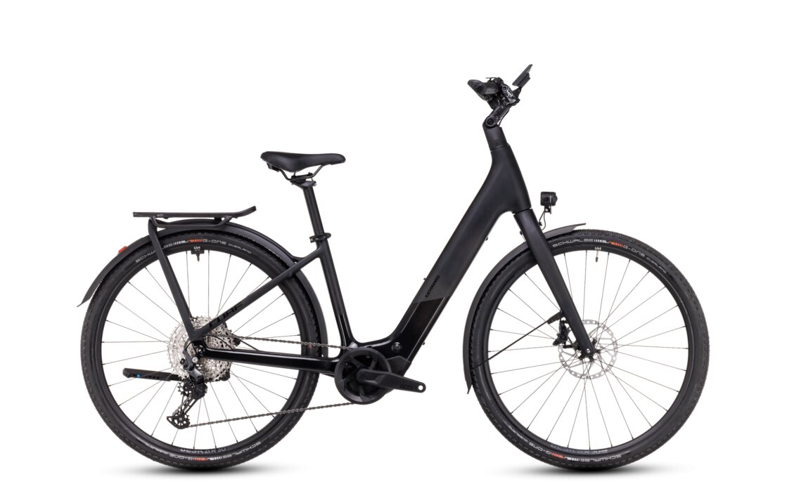 Cube Kathmandu Hybrid C62 SLX 400X - 400 Wh - 28 Zoll - Tiefeinsteiger - 2025 - Schwarz